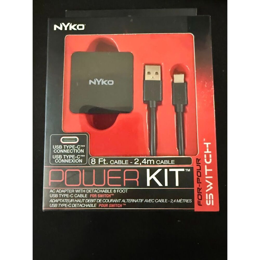 🛒Nyko Power Kit for Nintendo Switch (model 87210).